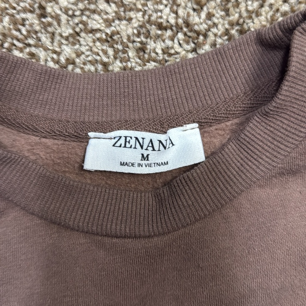 Women’s brown sweatshirt - Picture 3 of 6